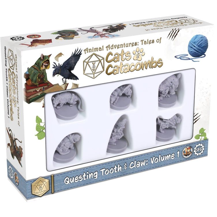 Cats & Catacombs Questing Tooth & Claw Volume 1