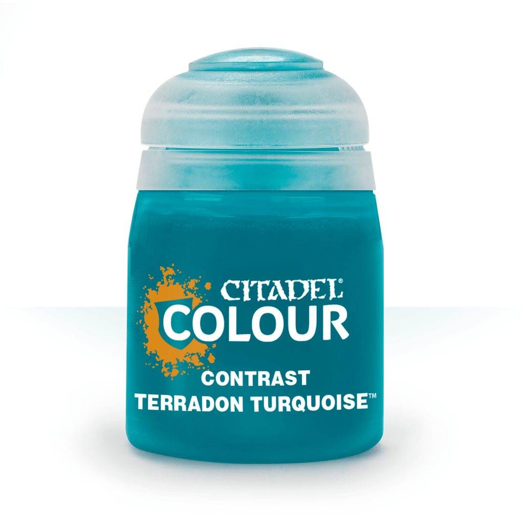 Warhammer Colour 18ml Contrast Terradon Turquoise Acrylic Paint