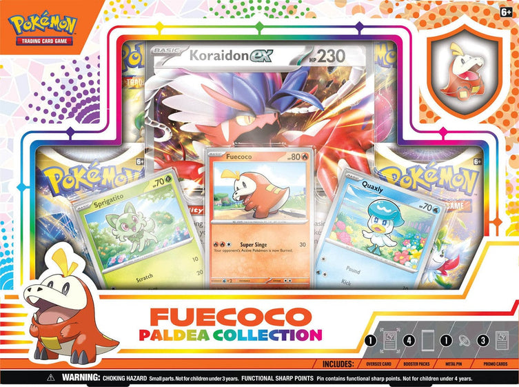 Pokemon TCG: Paldea Collection Fuecoco & Koraidon