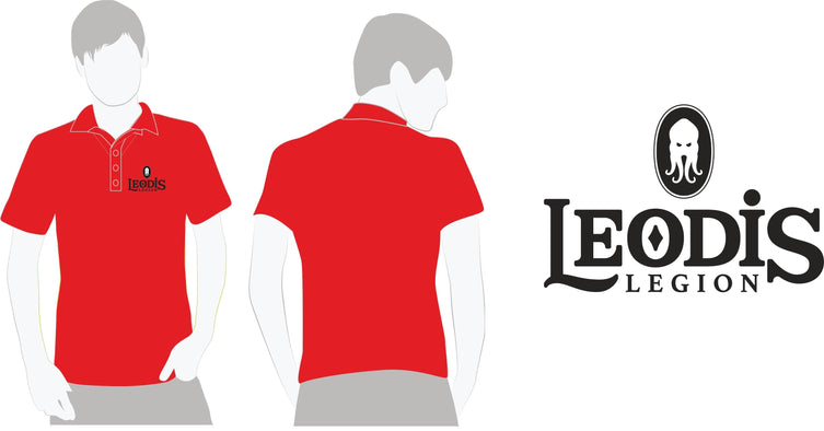 Leodis Legion Polo Shirt - Red