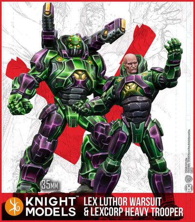 Lex Luthor Armour & Heavy Trooper