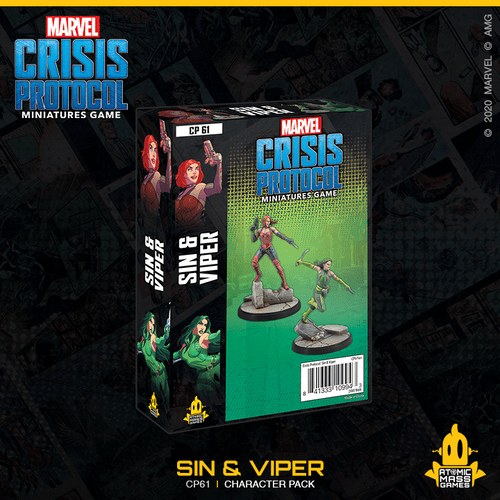 Marvel Crisis Protocol: Sin and Viper