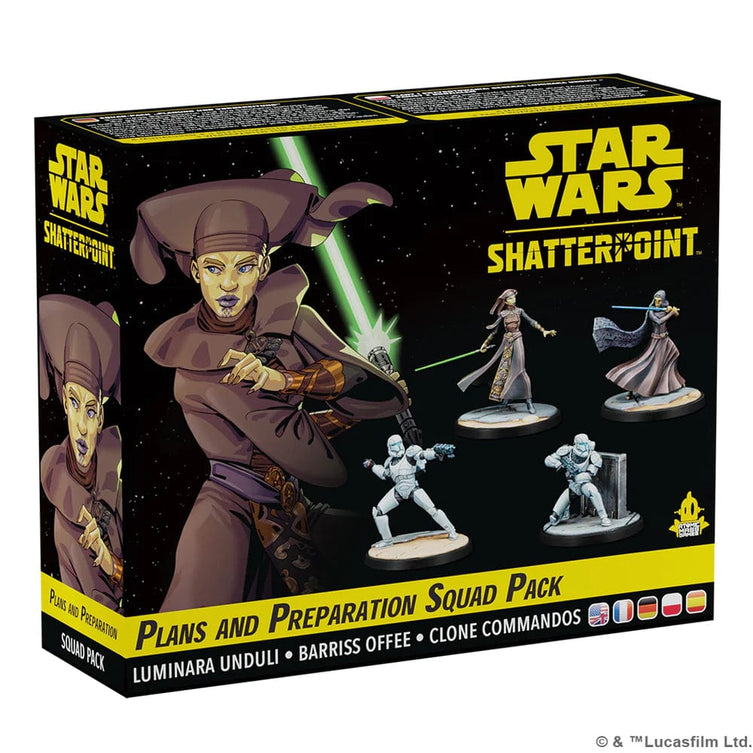 Plans and Preparations (General Luminara Unduli Squad Pack): Star Wars Shatterpoint