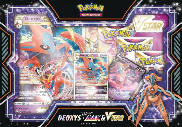 Pokemon TCG: Deoxys VMAX & VSTAR Battle Box
