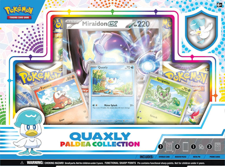 Pokemon TCG: Paldea Collection Quaxly & Miraidon