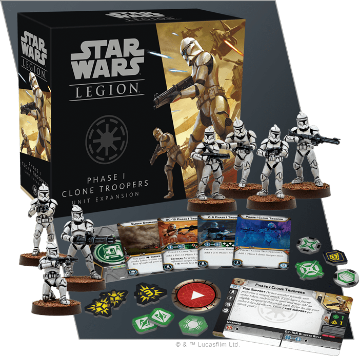 Star Wars Legion Phase I Clone Troopers Unit Expansion