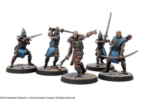 The Elder Scrolls Call to Arms Stormcloak Resin Faction Starter Set