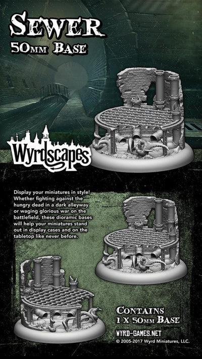 Wyrdscapes 50mm Sewer Bases