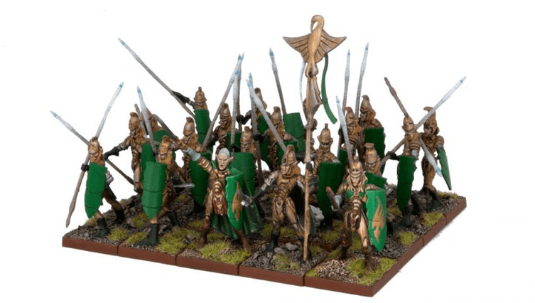 Elf Spearmen Regiment