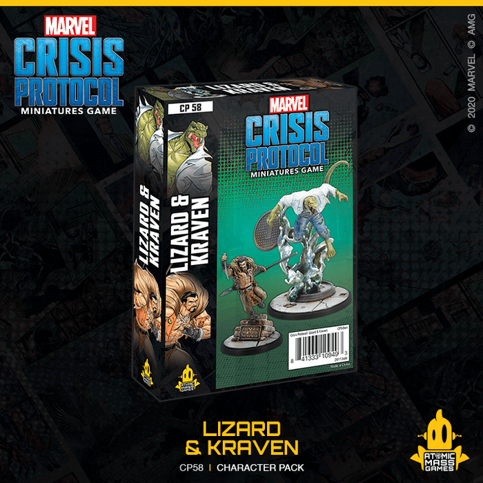 Marvel Crisis Protocol: Lizard and Kraven