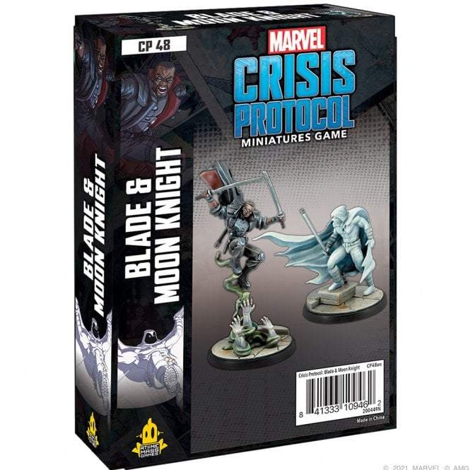 Blade and Moon Knight: Marvel Crisis Protocol