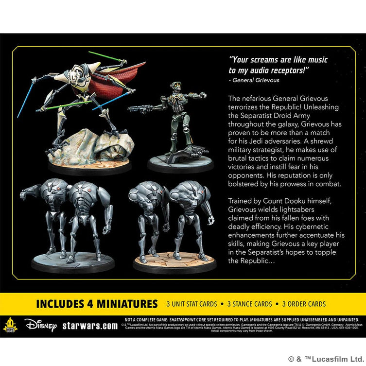 Appetite for Destruction (General Grievous Squad Pack): Star Wars Shatterpoint