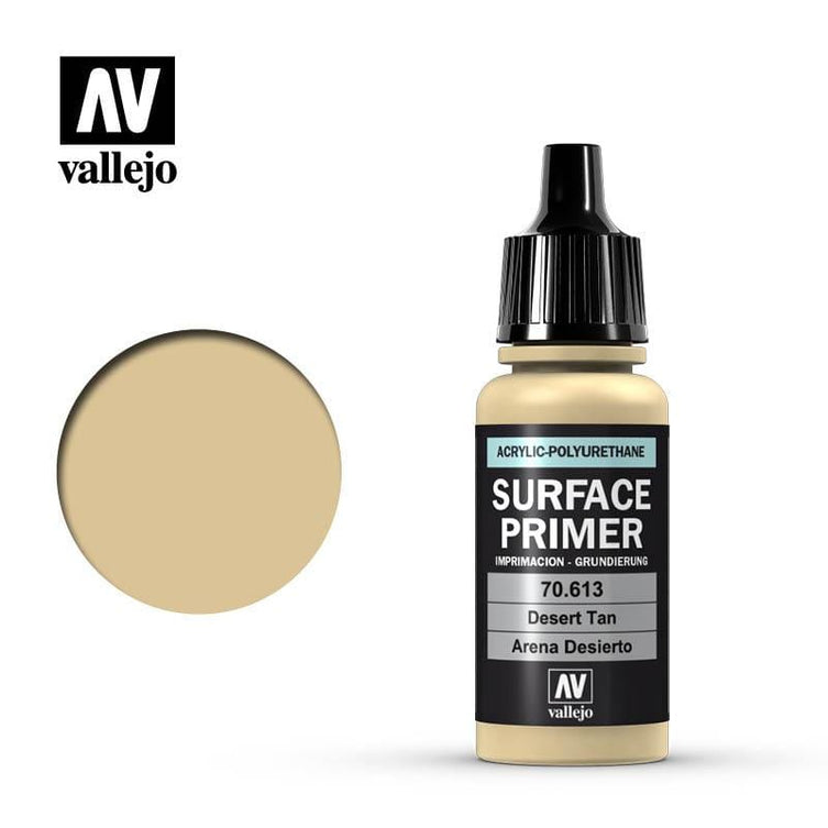 Vallejo Polyurethane - Primer Desert Tan Base 17ml 70.613