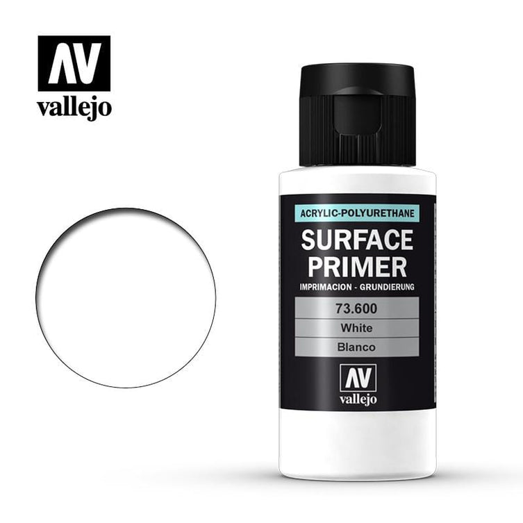 Vallejo Acrylic Polyurethane - Primer White 60ml 73.600