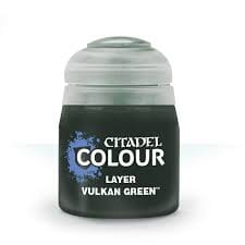 Vulkan Green Layer Paint